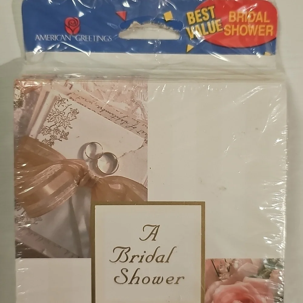 American Greetings Bridal Shower Invitation Cards 20 Count